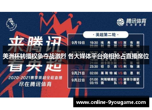 美洲杯转播权争夺战激烈 各大媒体平台竞相抢占直播席位 美洲杯转播权争夺战激烈 各大媒体平台竞相抢占直播席位