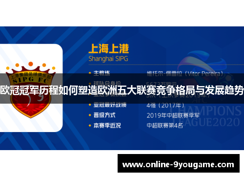 欧冠冠军历程如何塑造欧洲五大联赛竞争格局与发展趋势 欧冠冠军历程如何塑造欧洲五大联赛竞争格局与发展趋势