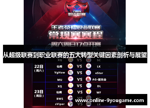 从超级联赛到职业联赛的五大转型关键因素剖析与展望